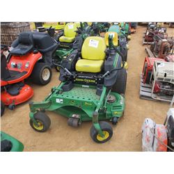JOHN DEERE Z920M ZERO TURN MOWER, VIN/SN:020707 - 54", METER READING 1,253 HOURS