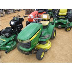 JOHN DEERE X300 RIDING MOWER, VIN/SN:041365 - 42"