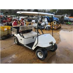 EZ-GO GOLF CART, VIN/SN:1241377 - CANOPY, GAS ENGINE, REAR DUMPER BED