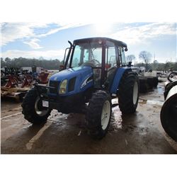 NEW HOLLAND TL100A FARM TRACTOR, VIN/SN:VENEF11616002 - MFWD, 3 PTH, PTO, 3 REMOTES, ECAB W/AIR, 18.