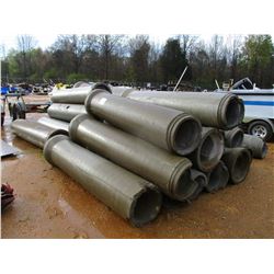 (24) CONCRETE PIPE, 18" X 8'