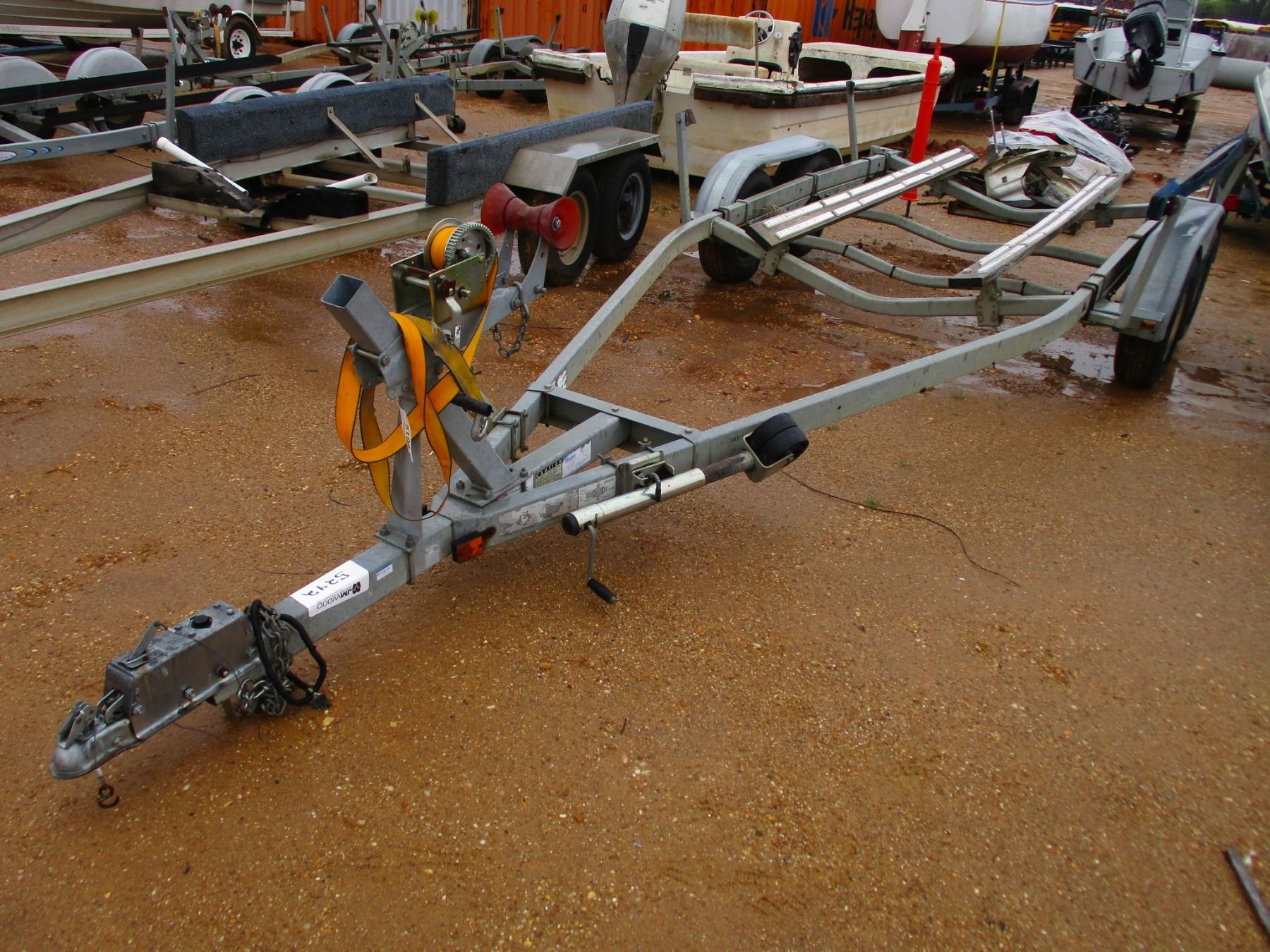 GALVANIZED T/A BOAT TRAILER (STATE OWNED) J.M. Wood Auction Company, Inc.