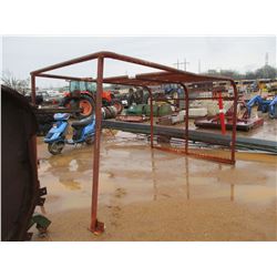 STEEL PIPE FRAME 7' X 10'