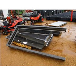 (2) METAL DOORS W/FRAME