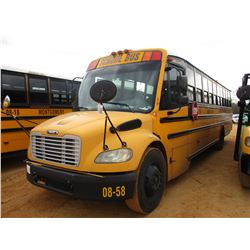 2008 THOMAS SCHOOL BUS, VIN/SN:4UZABRCS88CY48312 - 49 PASSANGER, A/T, A/C, ODOMETER READING 176,922 