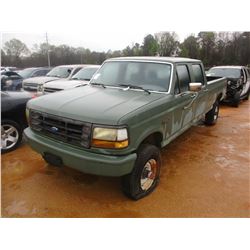 1993 FORD F350 PICKUP, VIN/SN:2FTJW36HXPCB10056 - 4X4, V8 DIESEL ENGINE, A/T (DOES NOT RUN) (STATE O