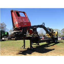 2010 CAT 559B LOG LOADER, VIN/SN:PR6386 - CAT ENGINE, ECAB W/AIR, CTR 428 DELIMBER, MTD ON T/A TRAIL
