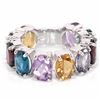 Image 1 : Natural Multi Gemstone Ring