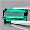 Image 1 : Natural Teal Green Tourmaline 4.37 Cts