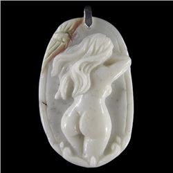 Natural Stone Hand carved Pendant