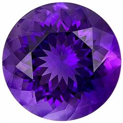 Natural Round Brilliant Amethyst 17.71 Carats - VVS