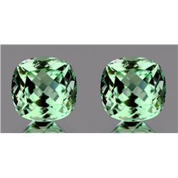 Natural Healing Green Amethyst Pair 7.90 Cts - VVS