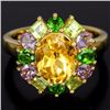 Image 1 : Natural Multi Gemstone Ring