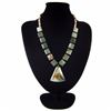 Image 1 : Natural Multi-Color Picasso Diamond Polished Necklace