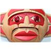 Image 2 : West Coast Native Sun Mask with Natural Ruby Eyes