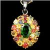 Image 1 : Natural Multi Gemstone Pendant