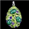 Image 1 : Natural Multi Gemstone Pendant