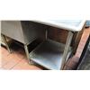 Image 5 : 6' Stainless Steel Sink w/2-Tier Wall Mount Shelving - 6' X 14"