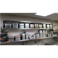 Misc. Stainless Steel Square & Rectangular Pans, Containers, Lids, etc. - Square, Round, Various Siz