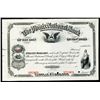 Image 1 : Phenix National Bank of the City of New York, 1907 Specimen Stock Certificate.