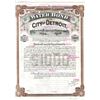 Image 1 : Water Bond of the City of Detroit, 1909 Specimen Bond.
