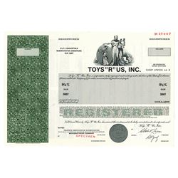 Toys "R" Us, Inc., 1981 Specimen Bond