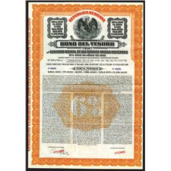 Bono Del Tesoro Specimen Bond.