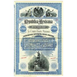 Republica Mexicana, 1885 Specimen Bond