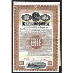 Erie Railroad Co., 1901 Specimen Bond