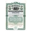 Image 1 : Buffalo, Rochester and Pittsburgh Railway Co., 1887 Specimen Bond
