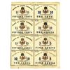 Image 1 : Bank of the State of South Carolina 5¢, 10¢, 15¢ Half Sheet of 8 Notes with Error Ten ÒCentÓ note in