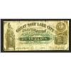 Image 1 : Great Salt Lake City Corp. 50 Cents. 1868.