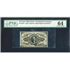 Image 1 : U.S. Fractional Currency, Fr. 1253 10c Third Issue PMG Choice Uncirculated 64.