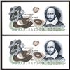 Image 1 : Organisation Giori, Shakespeare Ad note Pair, ca. 1970-80's.