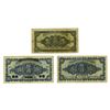 Image 2 : Provincial Bank of Shantung, 1925 Banknote Branch Issue Trio.