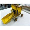 Image 1 : 1940's Doepke Model Toys  Concrete Mixer, Yellow, Pressed Steel, Rust as shown
