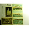 Image 1 : Five (5) Vintage 1930's Postcards from Chicago, All One Money. incl bathing scene, Lake Michigan