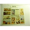Image 1 : Ten (10) 1939 OGDEN'S SEA ADVENTURE CIGARETTE CARDS 1939 Year of Issue, All One Money