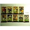 Image 1 : Nine (9) 1998 Bowman Football Cards, All One Money: Steve Young, Michael Irvin, Terrell Davis,