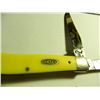 Image 2 : USED Case #3207, yellow composition, two blade trapper, from the year 1995, New Ulm Estate