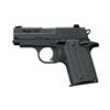 Image 1 : Sig Sauer, P238, Single Action, Compact Pistol, 380ACP, 2.72" Barrel, Alloy Frame, Black Finish