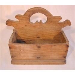 Folk Art primitive letter box