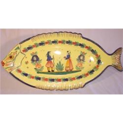 Quimper fish form meat platter