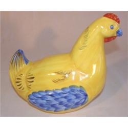 Quimper figural rooster