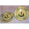 Image 1 : Set of 4 Quimper bread plates