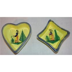 2 piece lot of Quimper