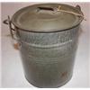 Image 1 : Agateware pail with handle