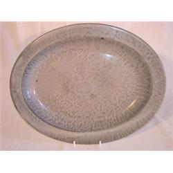 Agateware platter