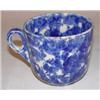 Image 1 : Blue spongeware mug