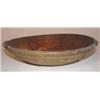 Image 2 : Primitive oblong wooden dough bowl